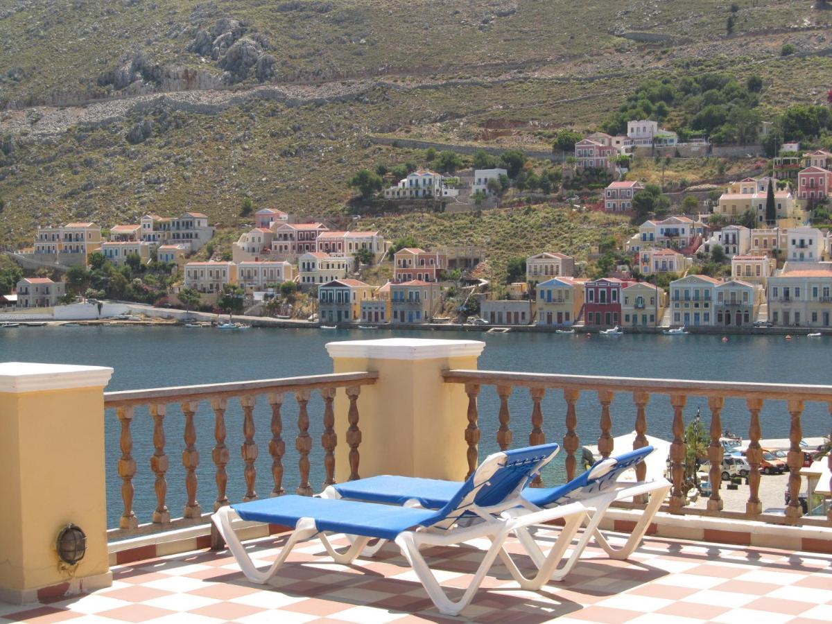 Hotel Aliki Сими Екстериор снимка
